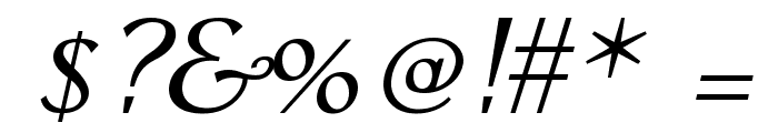COM4t Ongac Script Font OTHER CHARS