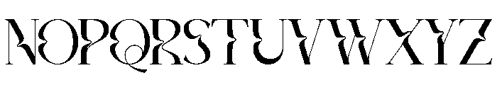 COMFORT ACROSS DEMO REGULAR Font UPPERCASE