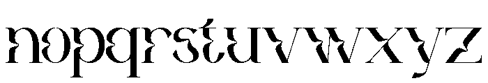 COMFORT ACROSS DEMO REGULAR Font LOWERCASE