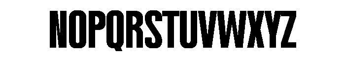 COMVOTA Font UPPERCASE