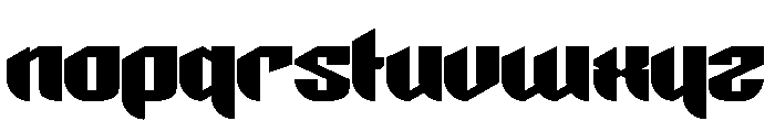 CONFLICTIVO Font LOWERCASE