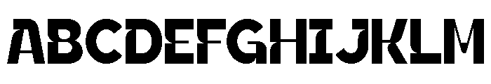 CONNECT ACROSS DEMO REGULAR Font UPPERCASE