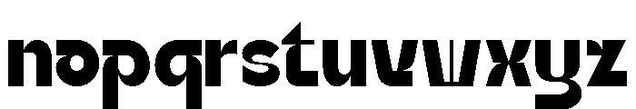 CONNECT ACROSS DEMO REGULAR Font LOWERCASE