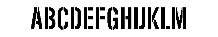 CONTRAMUERTA Font UPPERCASE