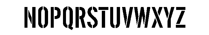CONTRAMUERTA Font UPPERCASE