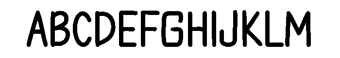 COOLINE Font UPPERCASE