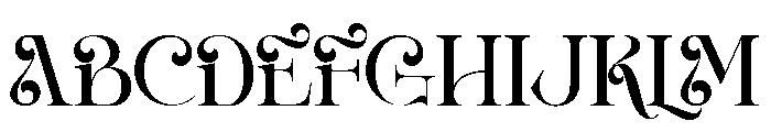 COVERS SHORES DEMO REGULAR Font UPPERCASE