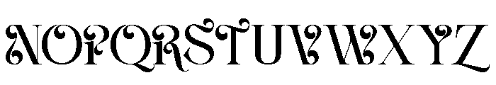 COVERS SHORES DEMO REGULAR Font UPPERCASE