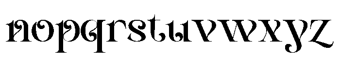 COVERS SHORES DEMO REGULAR Font LOWERCASE