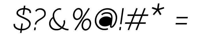Coamei Regular-Italic Font OTHER CHARS