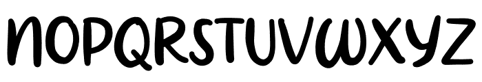 Coarse Coffe Font UPPERCASE