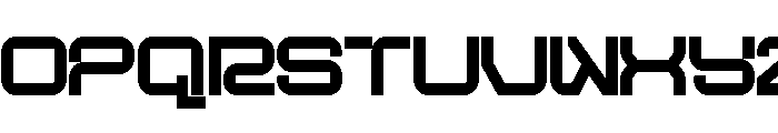Coastal Blocks Demo Bold Font UPPERCASE