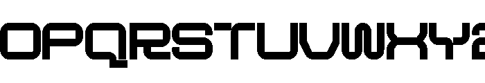 Coastal Blocks Demo Bold Font LOWERCASE