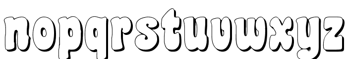 Coaster Shadow Font LOWERCASE