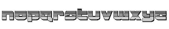 Cobalt Corsair Chrome Font LOWERCASE