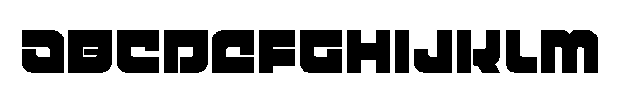 Cobalt Corsair Condensed Font UPPERCASE