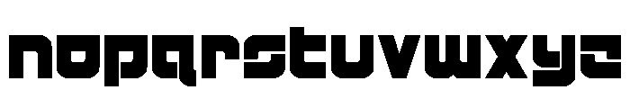 Cobalt Corsair Condensed Font LOWERCASE