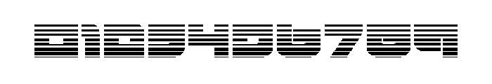 Cobalt Corsair Gradient Font OTHER CHARS