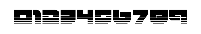Cobalt Corsair Halftone Font OTHER CHARS