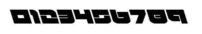Cobalt Corsair Leftalic Font OTHER CHARS