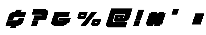 Cobalt Corsair Title Italic Font OTHER CHARS
