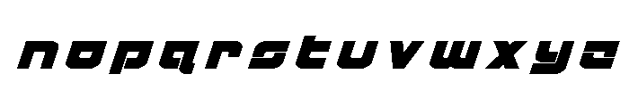 Cobalt Corsair Title Italic Font LOWERCASE