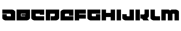 Cobalt Corsair Font UPPERCASE