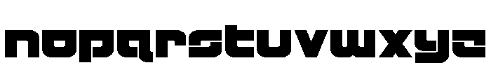 Cobalt Corsair Font LOWERCASE