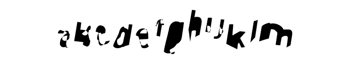 Cobalt Extended Oblique Font LOWERCASE