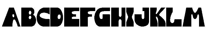 Cobemat Cartoon Demo Font UPPERCASE