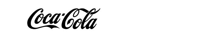 CocaCola Font UPPERCASE