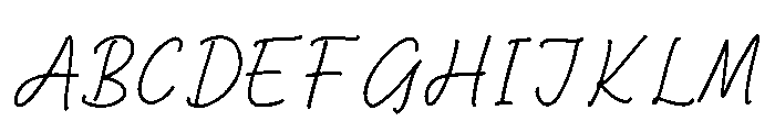 Cocktail Vibes Font UPPERCASE