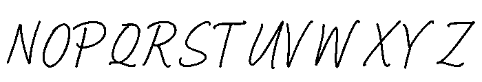 Cocktail Vibes Font UPPERCASE