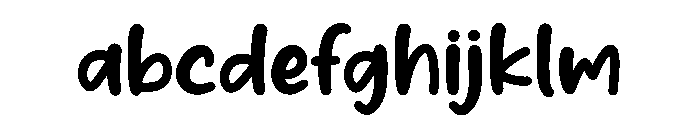 Coconut Island Font LOWERCASE