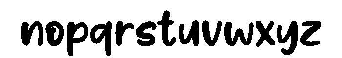 Coconut Island Font LOWERCASE