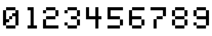 Code 7x5 Regular Font OTHER CHARS