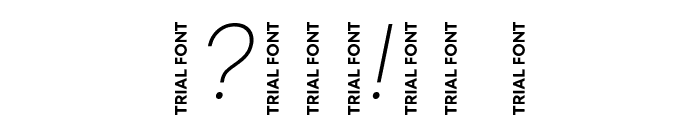 Code Next-Trial Thin Italic Font OTHER CHARS