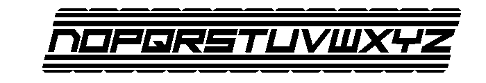 Code Red 2 Bold Italic Font LOWERCASE