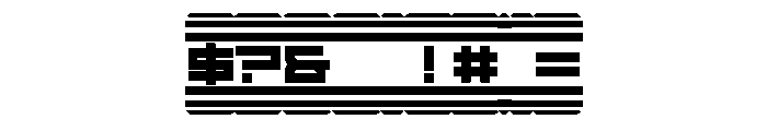 Code Red 2 Bold Font OTHER CHARS
