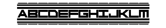 Code Red 2 Bold Font UPPERCASE