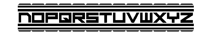 Code Red 2 Bold Font LOWERCASE