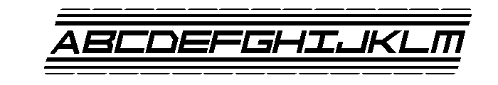 Code Red 2 Italic Font UPPERCASE