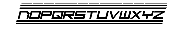 Code Red 2 Italic Font UPPERCASE