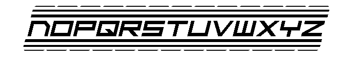 Code Red 2 Italic Font LOWERCASE