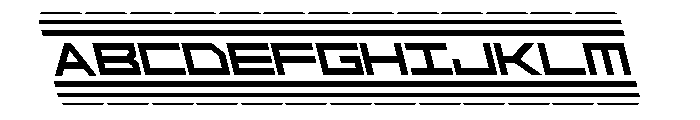 Code Red 2 Leftalic Font UPPERCASE
