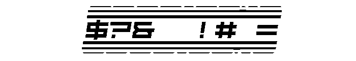 Code Red 2 Semi-Italic Font OTHER CHARS