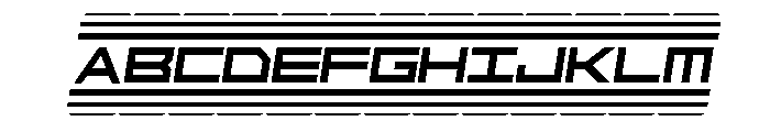 Code Red 2 Semi-Italic Font UPPERCASE