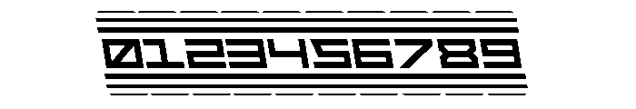 Code Red 2 Semi-Leftalic Font OTHER CHARS
