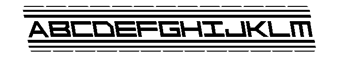Code Red 2 Semi-Leftalic Font UPPERCASE