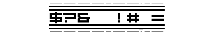 Code Red 2 Font OTHER CHARS